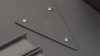 Colorplan Ebony Buckram embossing triangular nameplate rivets logo in gold hot foil magnetic closure 2 - 2 Colorplan Ebony Buckram embossing triangular nameplate rivets logo in gold hot foil magnetic closure