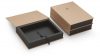 Premium presentation book style box with magnets in Koehler Brilliant Black and SH Recycling kraft papers Premium presentation book style box with magnets in Koehler Brilliant Black and SH Recycling kraft papers