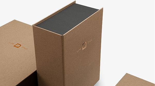 SH Recycling and gold hot foil luxury box thumbnail