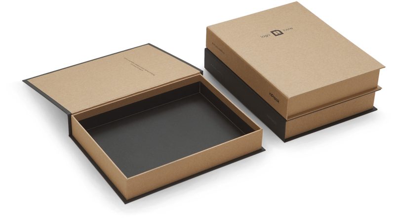 premium rigid box in SH Recycling kraft papers