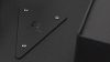 Colorplan Ebony leather black gloss logo black luxury box Colorplan Ebony leather black gloss logo black luxury box
