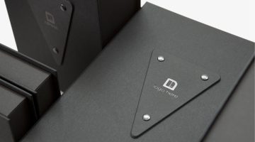 Exclusive Rigid Presentation Black Box in Colorplan Ebony Silkweave