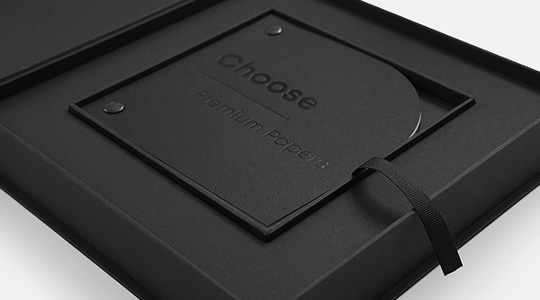 Black box with interior tray