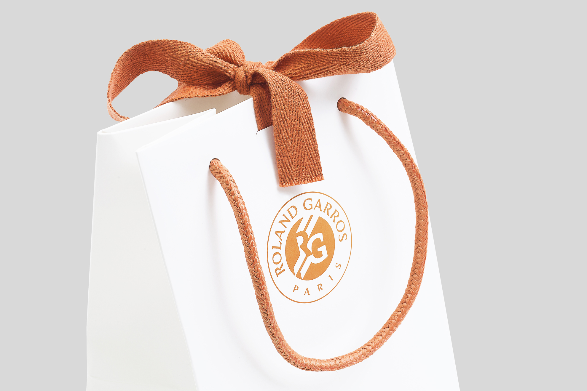 roland garros bag with ribbons