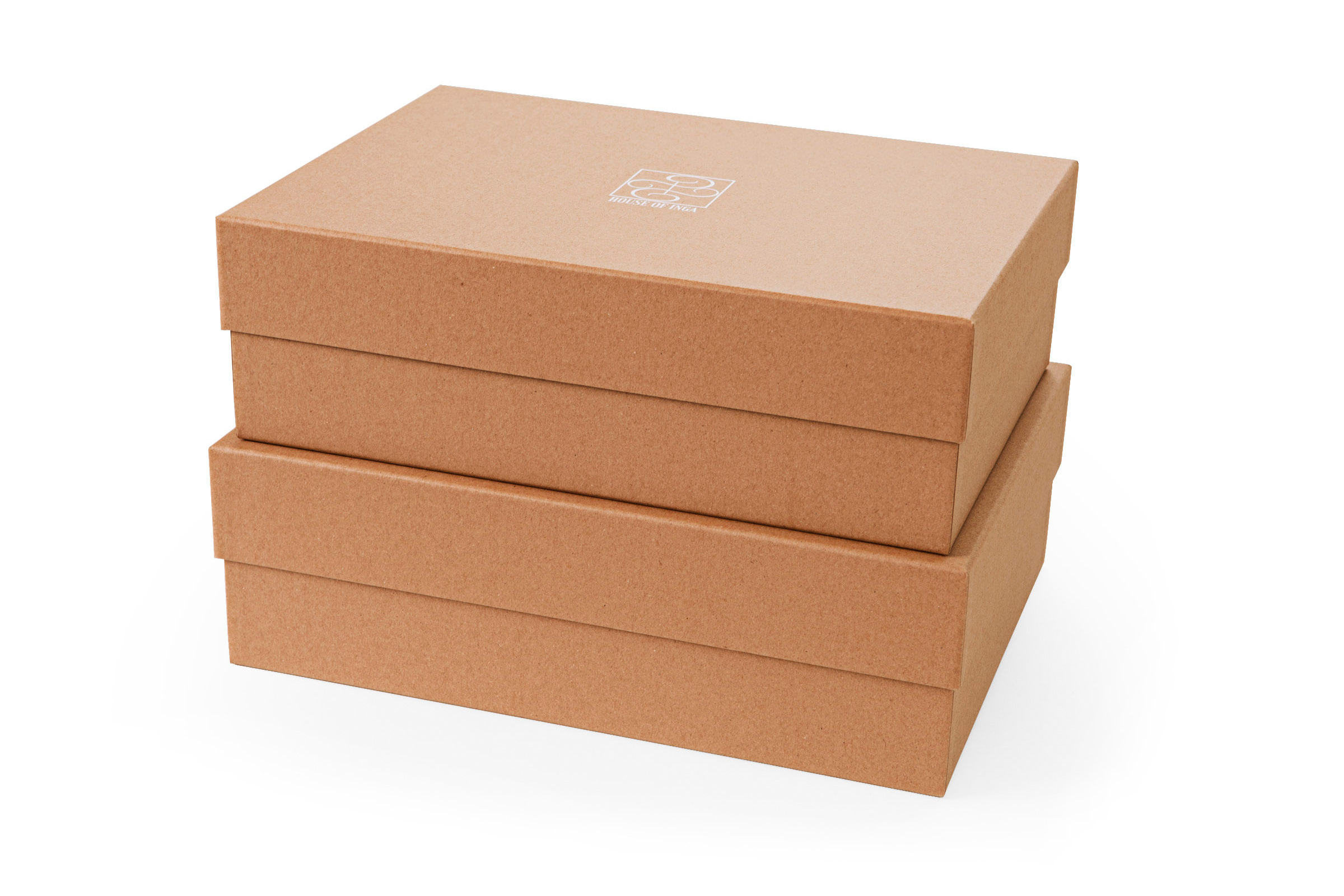 creative eco-friendly branded box from recycled paper