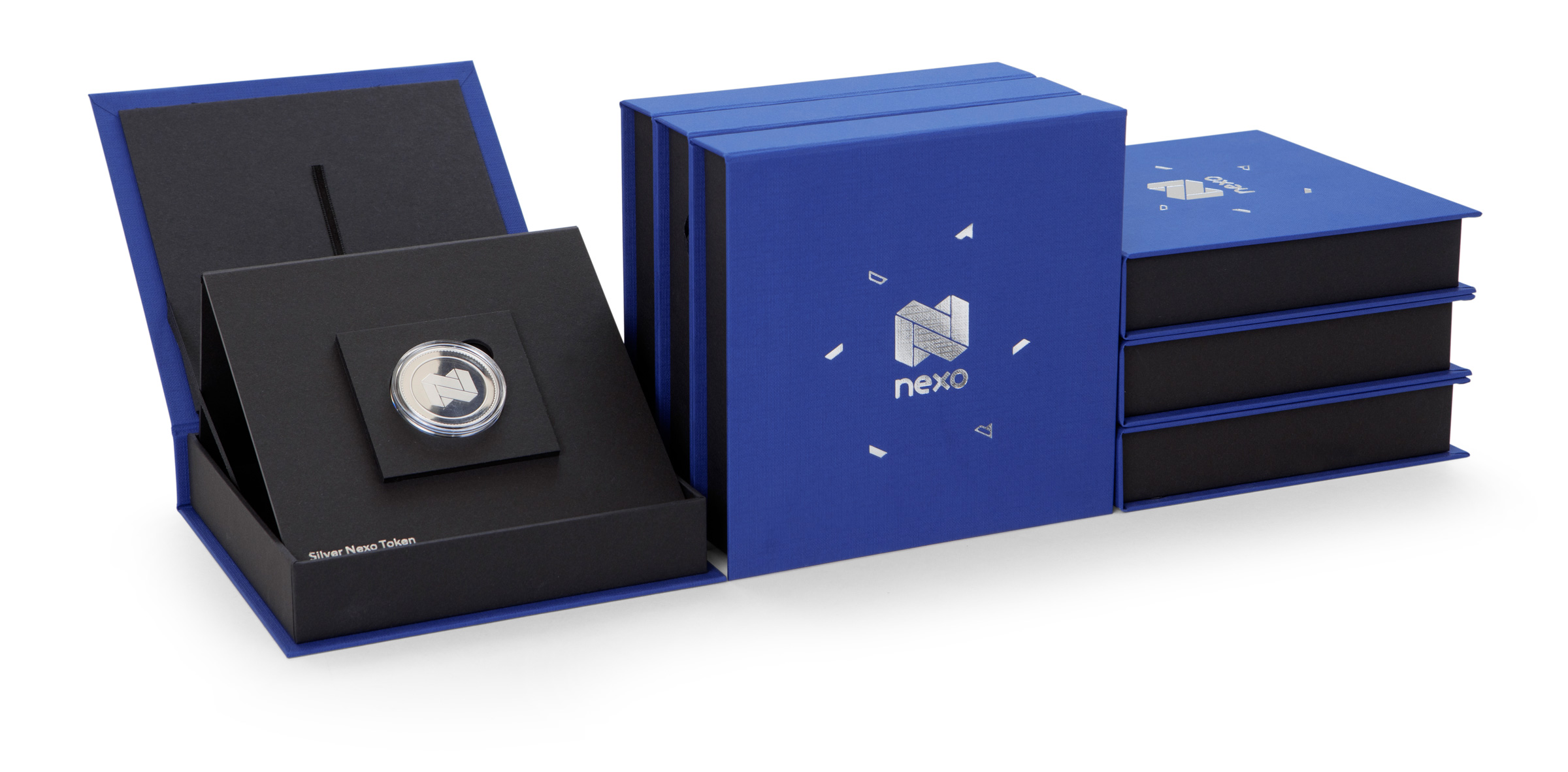 rigid display box for coin capsule nexo