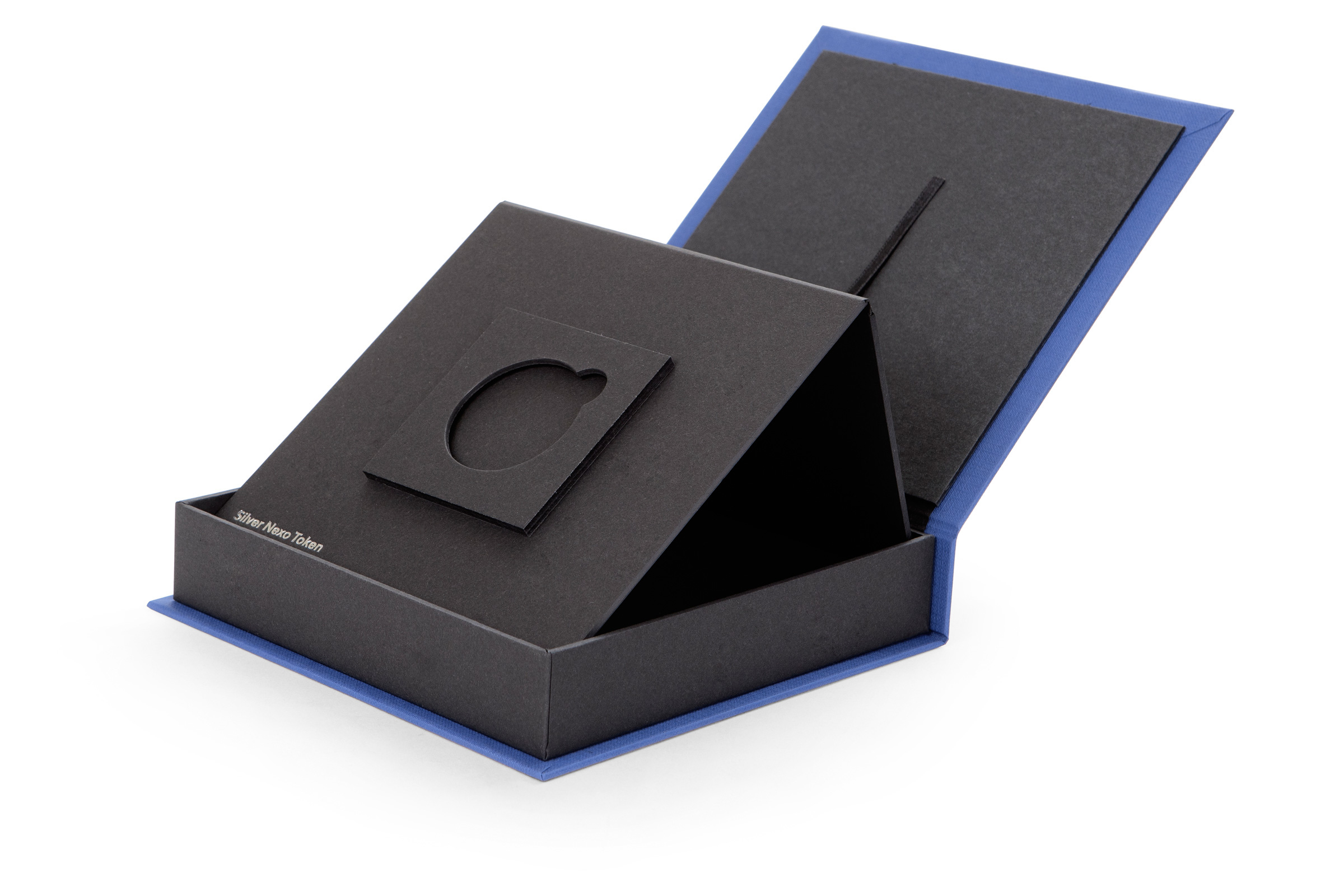 rigid display box for coin capsule nexo